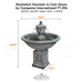 Campania Rochefort Fountain in Cast Stone FT-254 - Majestic Fountains