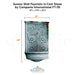 Campania Sussex Wall Fountain in Cast Stone FT-39 - Majestic Fountains