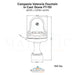 Campania Valencia Fountain in Cast Stone FT-151 - Majestic Fountains