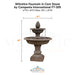 Campania Wiltshire Fountain in Cast Stone FT-305 - Majestic Fountains
