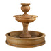 Cannes Concrete Outdoor Garden Fountain with Basin - 1664- Majestic Fountains