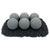 Cape Gray Lite Stone Fire Balls - Set of 6 - Majestic Fountains and More.