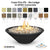 Cazo Fire Pit - No Ledge - in GFRC concrete - Majestic Fountains