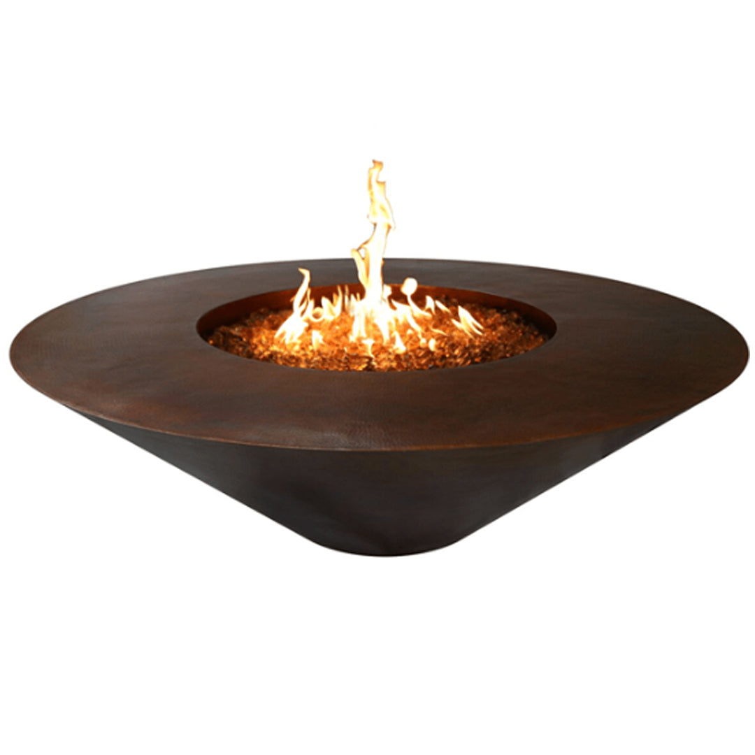 TOP Fires Cazo Fire Pit in Copper by The Outdoor Plus - Majestic Fountains