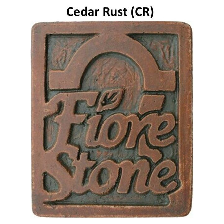 Cedar Rust Finish by Fiore Stone - Majestic Fountains and More
