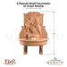 Cherub Wall Fountain in Cast Stone - Majestic Fountains