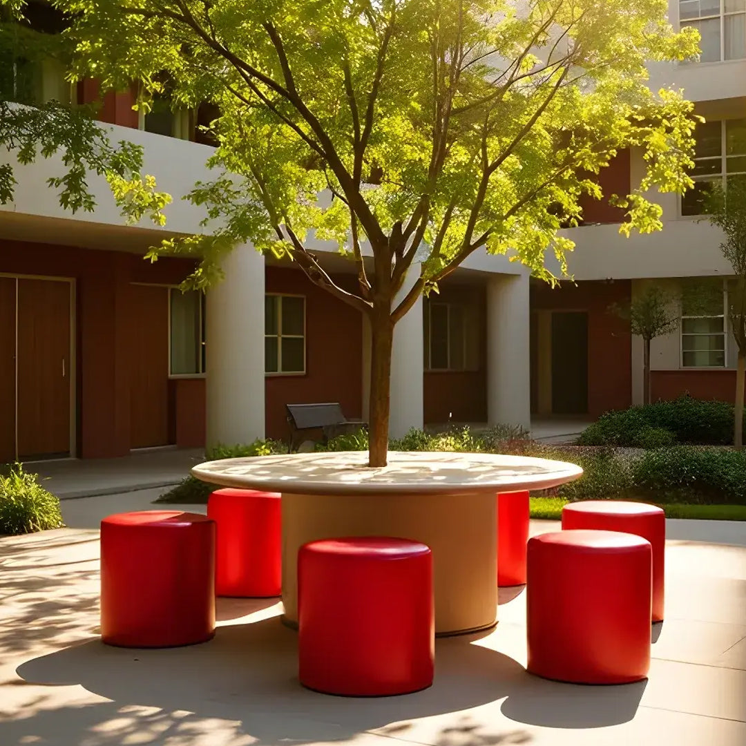 Circle Stool - Majestic Fountains