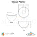 Classic Planter - Majestic Fountains