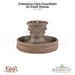 Classico Lion Fountain in Cast Stone - Majestic Fountains