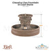 Classico Lion Fountain in Cast Stone - Majestic Fountains