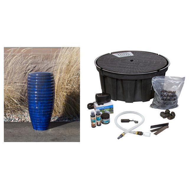 The Indigo Closed Top Fountain Kit - FNT3468 - Majestic Fountains and More