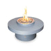 Coastline 24 Tall Fire Pit Table in Powder Coated Steel - Majestic Fountains and More