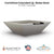 Corinthian Extended Lip GFRC Water Bowl by Grand Effects - Majestic Fountains and more.