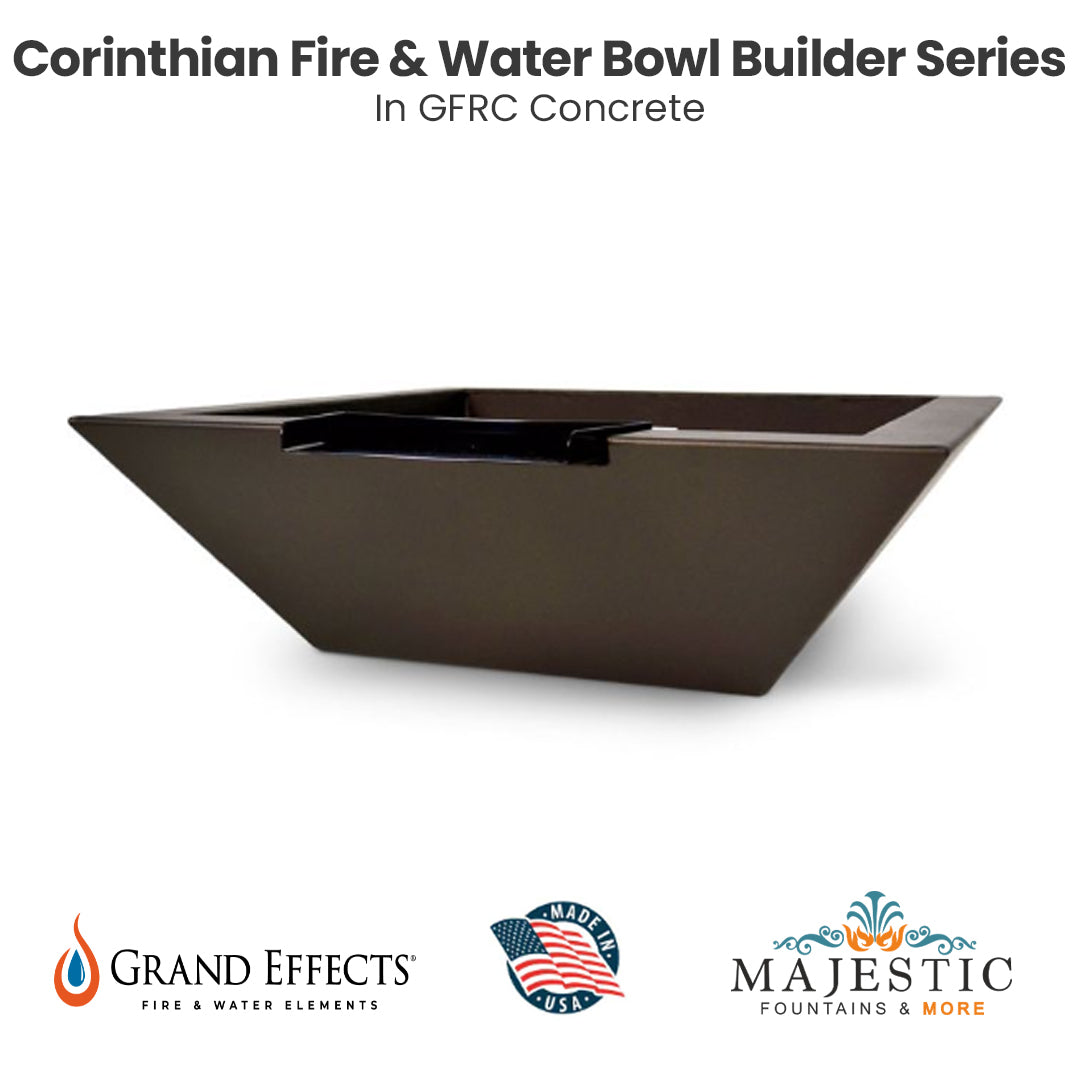 Corinthian Fire _ Water Bowl Builder Series - Majestic Fountains