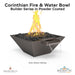 Corinthian Fire and Water Builder Series - Majestic Fountains