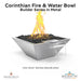 Corinthian Fire and Water Builder Series - Majestic Fountains