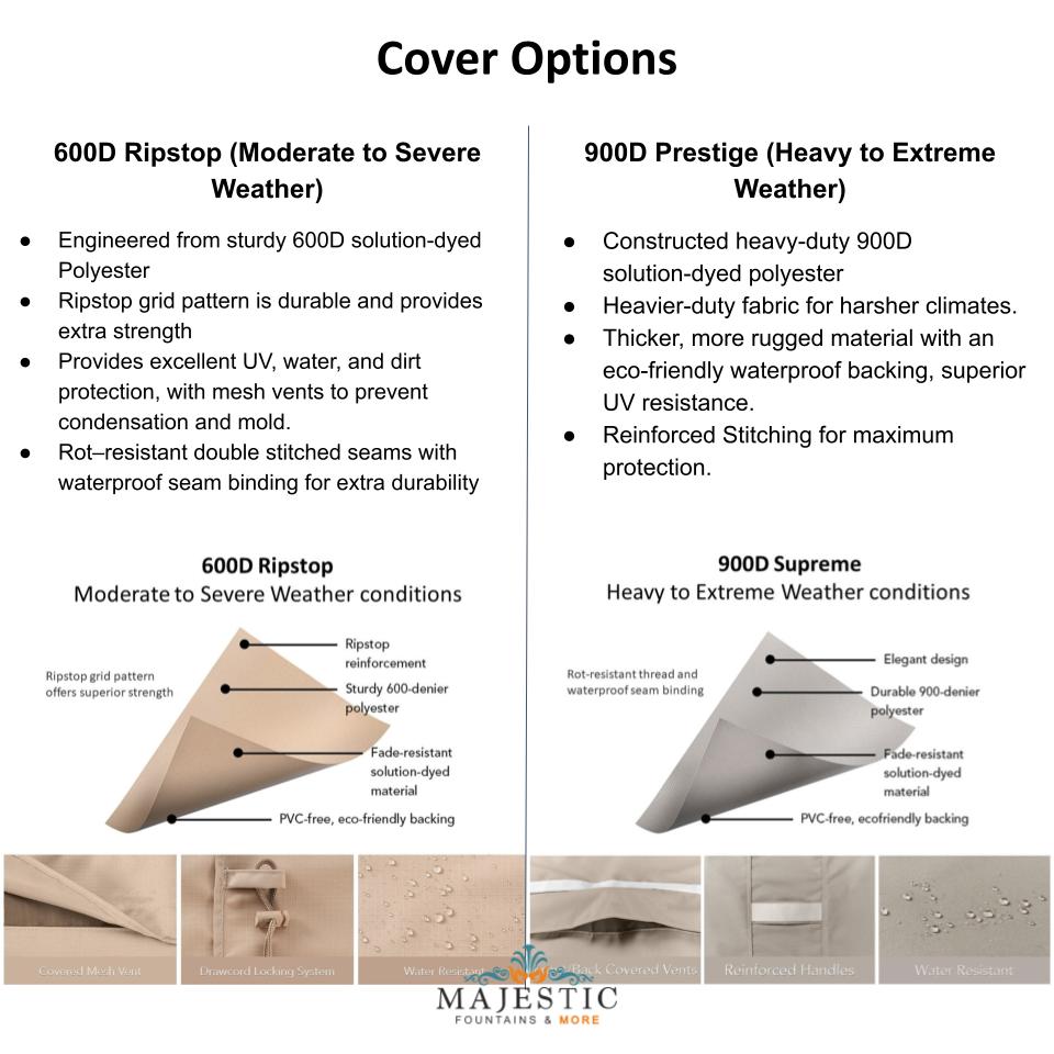 Prism Hardscapes Sorrento Fire & Water Bowl PH-444-FWB in GFRC Concrete