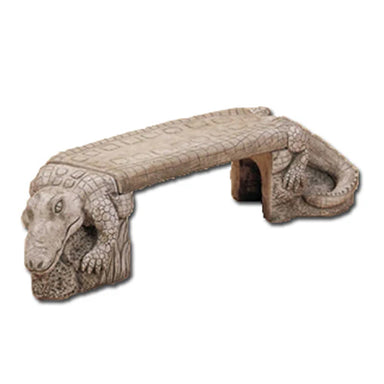 Giannini Garden Crocodile Bench - 529 - Majestic Fountains