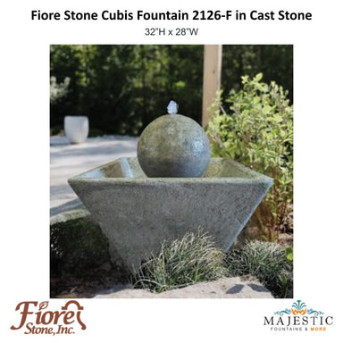 Cubis Fountain - Majestic Fountains