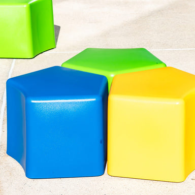 Curved Pentagon Stool - Majestic Fountains