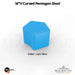 Curved Pentagon Stool  - Majestic Fountains