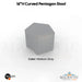 Curved Pentagon Stool  - Majestic Fountains