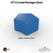 Curved Pentagon Stool  - Majestic Fountains