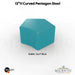 Curved Pentagon Stool  - Majestic Fountains