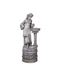 Dafne with Birdbath Statue and Pedestal - #877 - Majestic Fountains