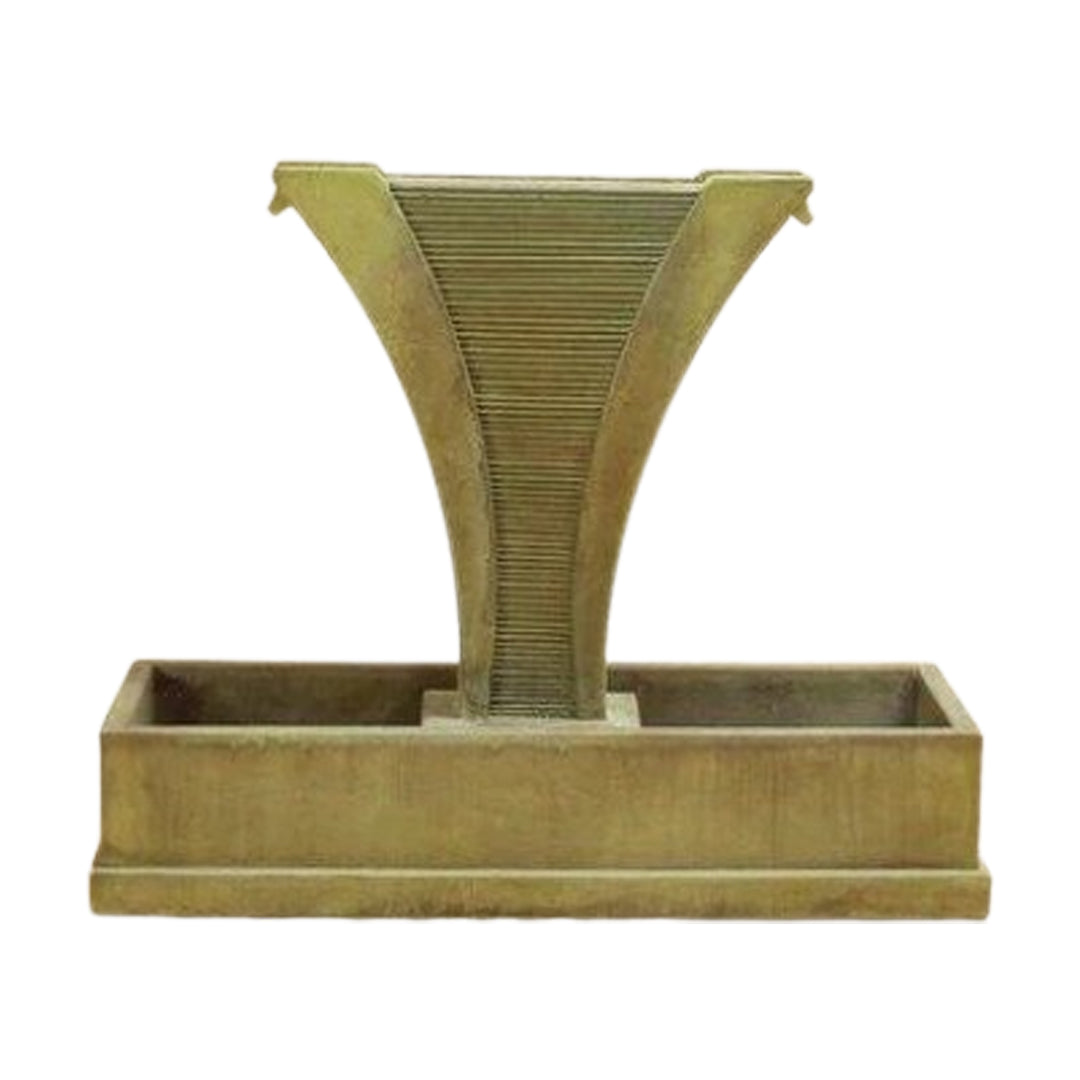 Diesse Concrete Outdoor Courtyard Fountain - 1458-1459 - Majestic Fountains