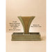 Diesse Concrete Outdoor Courtyard Fountain - 1458-1459  - Majestic Fountains