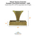 Diesse Square Concrete Outdoor Courtyard Fountain - 1460 - Majestic Fountains