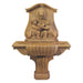 Donatello Lavabo Lion Head Concrete Outdoor Wall Fountain - 103 - Majestic Fountains
