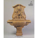 Donatello Lavabo Lion Head Concrete Outdoor Wall Fountain - 103 - Majestic Fountains