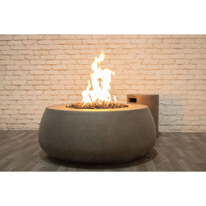 Dune Fire Table in GFRC Concrete by Prism Hardscapes - Majestic Fountains