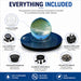 24 Crystal Sphere Fountain - Complete Fountain Kit - Majestic Fountains