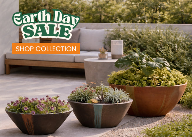 Earth Day Planter Sale- 10% off + Free Shipping