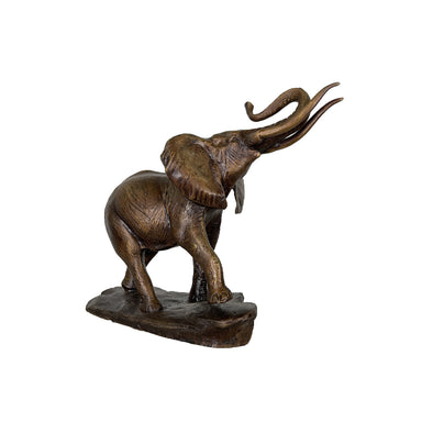 Elephant Bronze Table Top Sculpture - Majestic Fountains