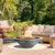 Embarcadero Pedestal Fire Bowl in GFRC Concrete by Prism Hardscapes - Majestic Fountains