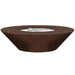 Embarcadero 60 Fire Table in GFRC Concrete by Prism Hardscapes - Majestic Fountains and More