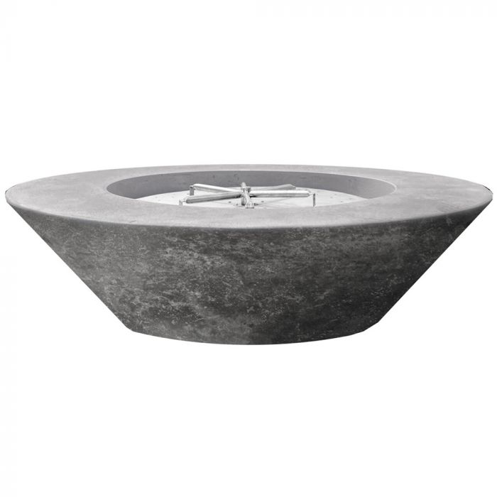 Embarcadero 60 Fire Table in GFRC Concrete by Prism Hardscapes - Majestic Fountains and More