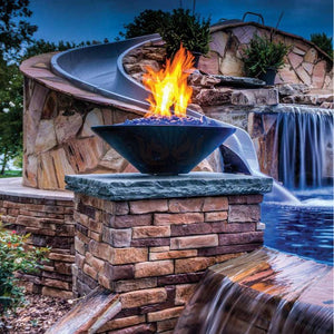 Essex GFRC Fire Bowl by Grand - Majestic Fountains