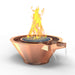 Essex Extended Lip Fire & Water Bowl Artisan Series in Metal - Majestic Fountains