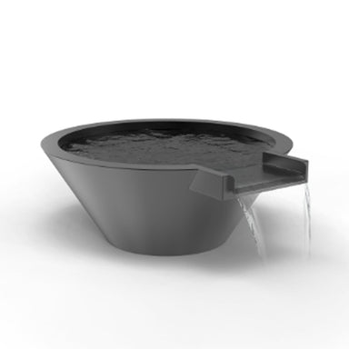 Essex Extended Lip Water Bowl in Powder Coated - Majestic Fountains