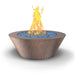 Essex Grand Fire Table Hammered Copper - Majestic Fountains