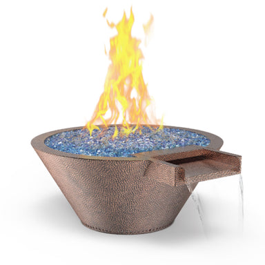 Essex Lip Fire & Water Bowl Builder Series in Metal - Majestic Fountains