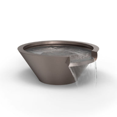 Essex Seamless Lip Water Bowl Powder Coated - Majestic Fountains