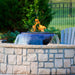 Evolution 360 Hammered Copper Fire & Water Bowl by HPC - Majestic Fountains and More.