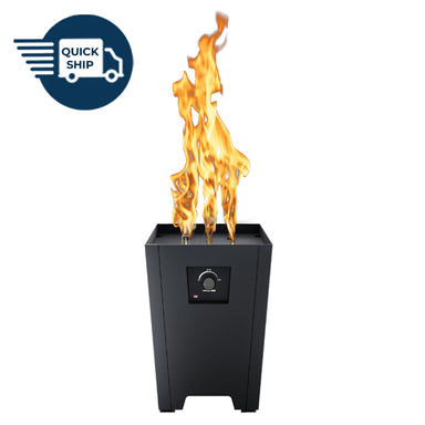 FIRESTORM® Series I Fire Pit in Powder Coated Metal by Warming Trends - Majestic Fountains