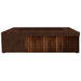 Fairmont Fire Table with GFRC Top and Wood Base by Prism Hardscapes - Majestic Fountains and More